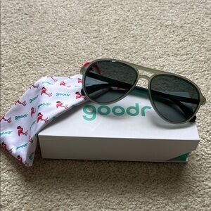 Goodr Buzzed on the Tower Aviator Glasses